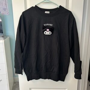 RARE, JP EXCLUSIVE! Sanrio Smiles Kuromi Plush Sweatshirt